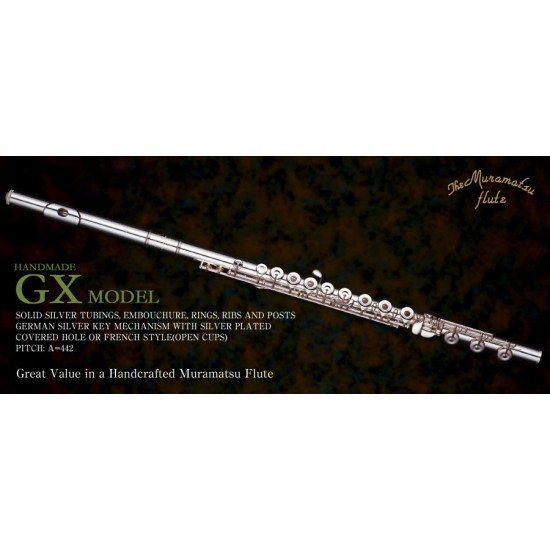 Priečna flauta Muramatsu GX RBE