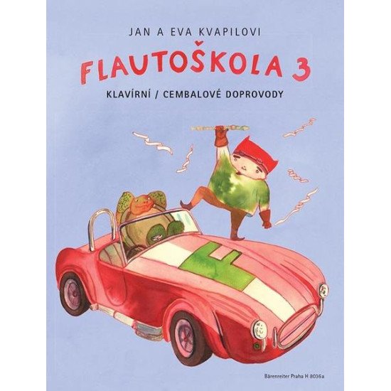 Kvapil / Kvapilová - Flautoškola 3 (klavírní / cembalové doprovody)