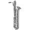 Baritone saxophone Yamaha YBS 62 S
